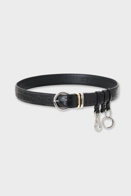UTILITY EMBOSSED LEATHER BELT