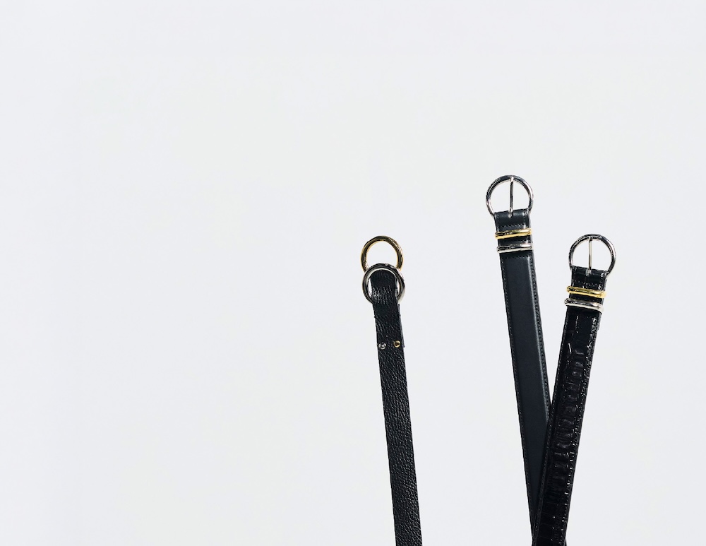 CINOH leather belt details