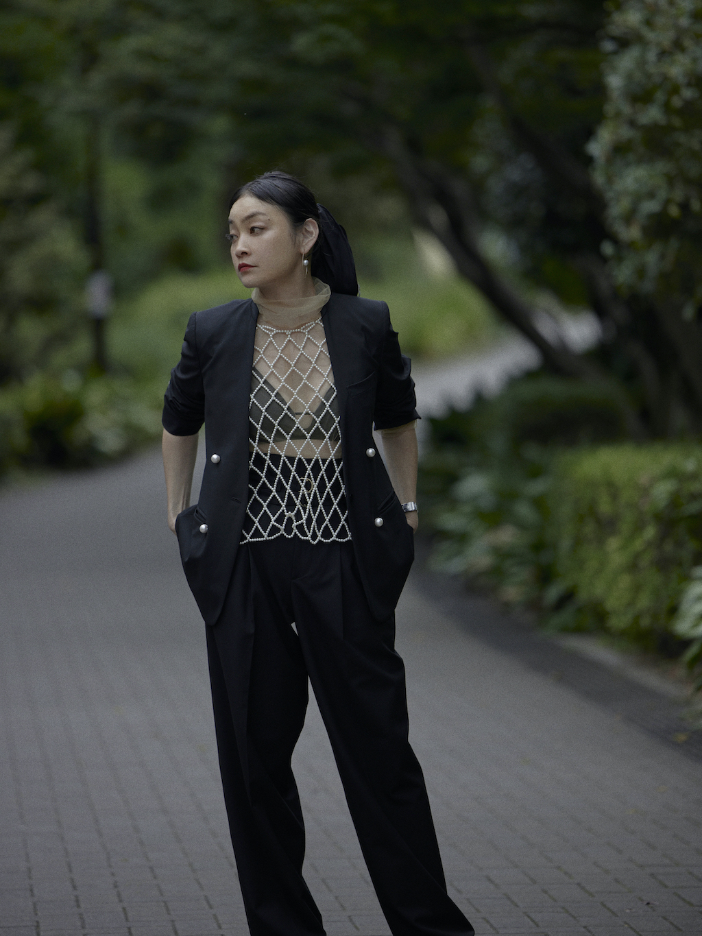 新品 ICINOH BLACK FORMAL COLLECTION サイズ36 BLACK FORMAL COLLECTION